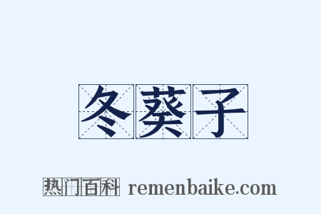 冬葵子是什么意思的图片
